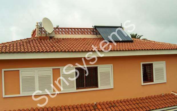Sunsystems zonneboiler tenerife 2de huis Huis verwarmen met zonneboiler