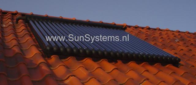 zonneboiler zonnecollector