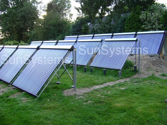 solar zonneboiler vloerverwarming