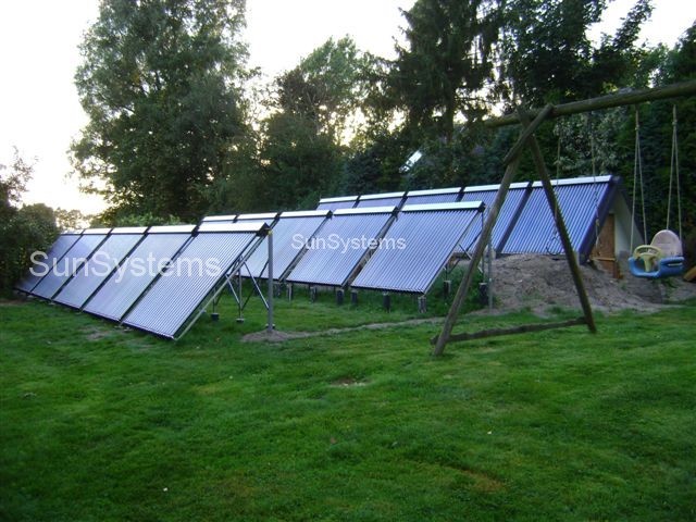 solar zonneboiler vloerverwarming